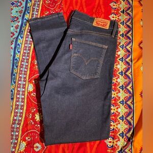 Levi's Women’s Dark Blue Slimming Skinny Jeans